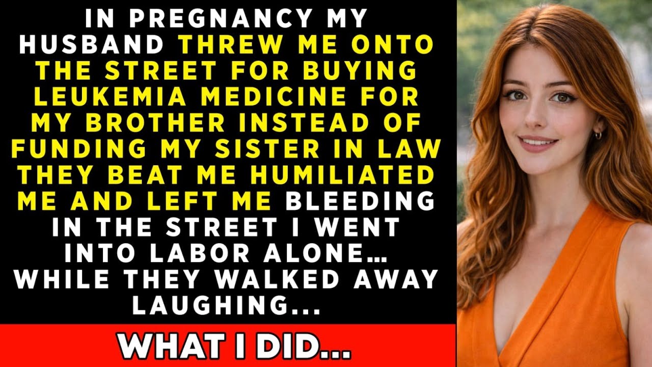 While I Was 8 Months Pregnant, My Husband Forced Me Out Onto The Street ...
