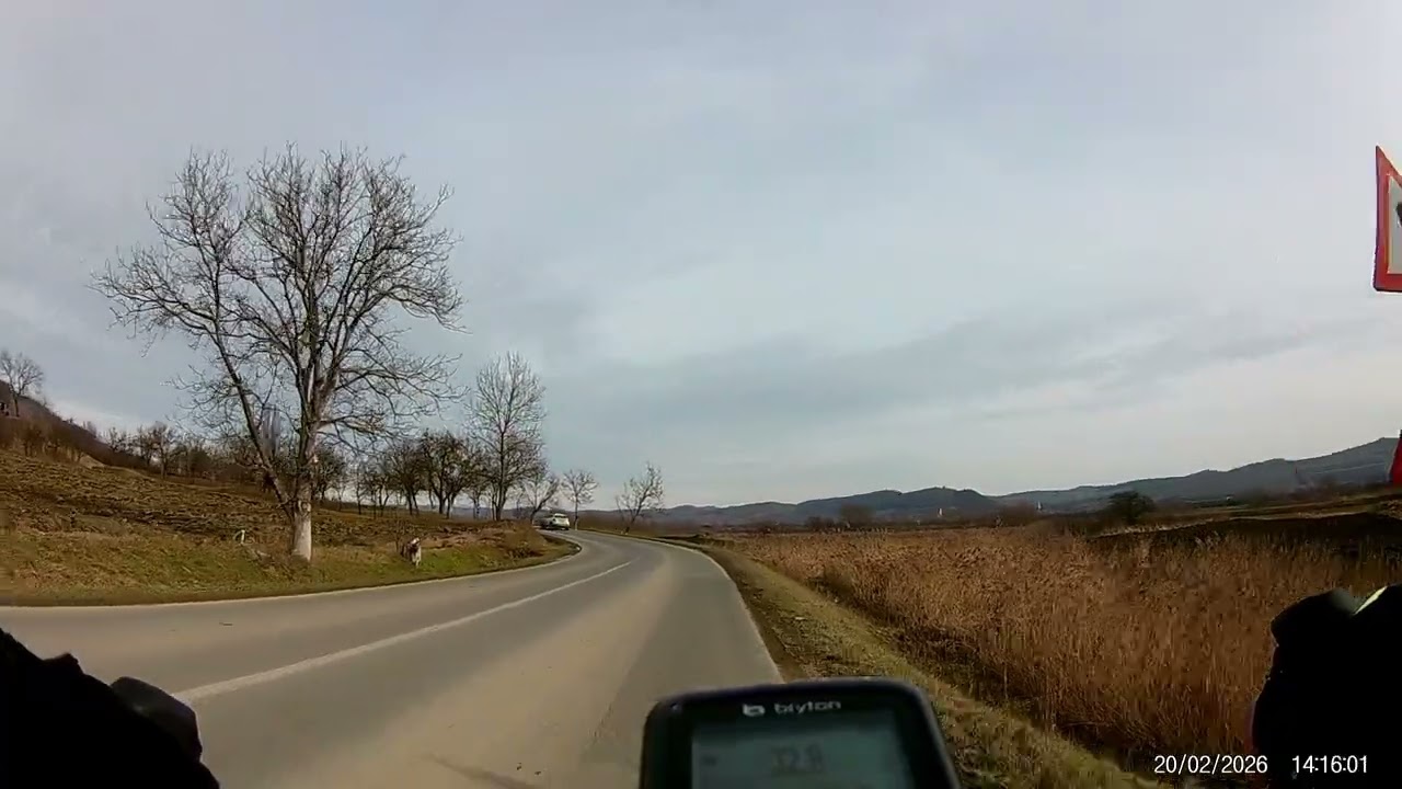 Tg. Mureș - Tâmpa - Acățari - M. Niraj - Tâmpa - Tg. Mureș 20.2.2026 (8)//Acățari-Murgești -Păsăreni