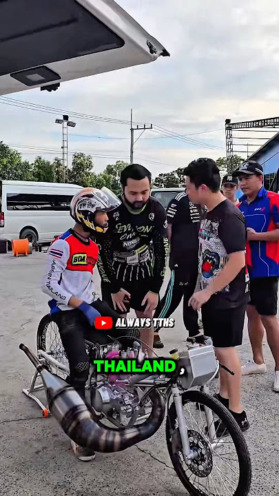 Motor Drag Pertama Yang Knalpot Nya Aneh❗️Suara Nya Ngakak 😂 #dragbike #shorts