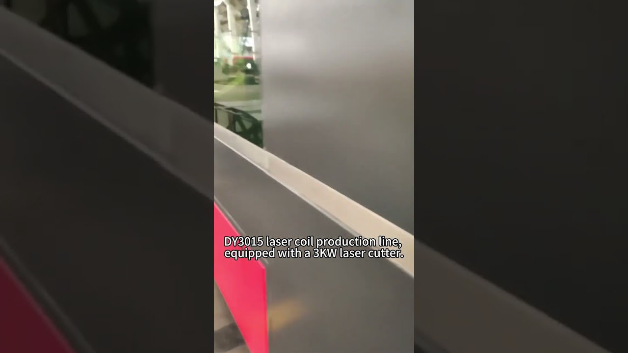 High-efficiency Laser Coil Production Line | 3KW Laser Cutter | Remote Control Operation