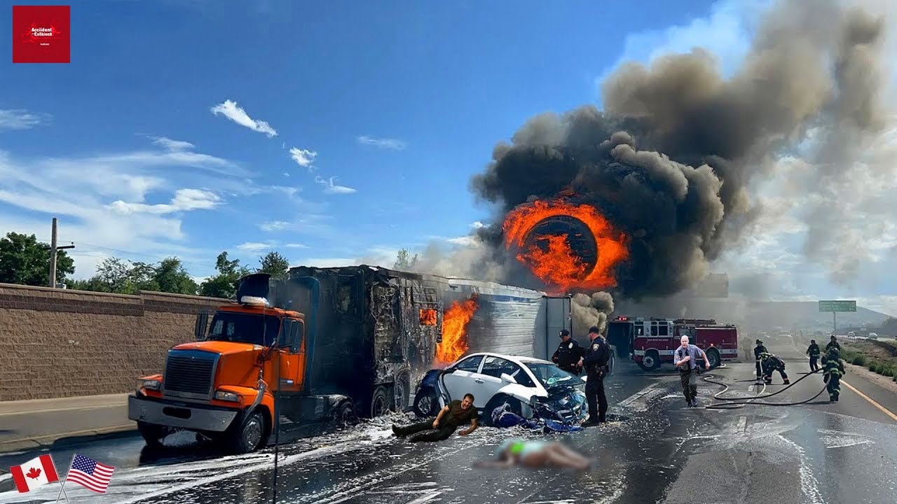 146 SHOCKING Moments Of Car Crashes Compilation And Idiots In Cars Caught On Camera