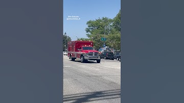 LAFD Rescue 4! #firefighter #ambulancelife #fire #lafd #shorts #fyp