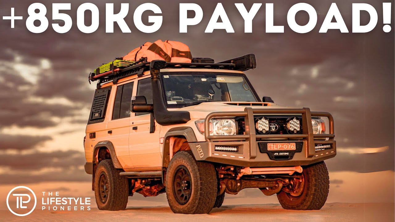 😍$180k+ DREAM 4WD!🤑 Custom Coil-Converted 76 Series Tow Tourer