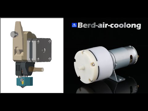 Компрессорное охлаждение термобарьера 3D Принтера, Hotend с воздушным охлаждением