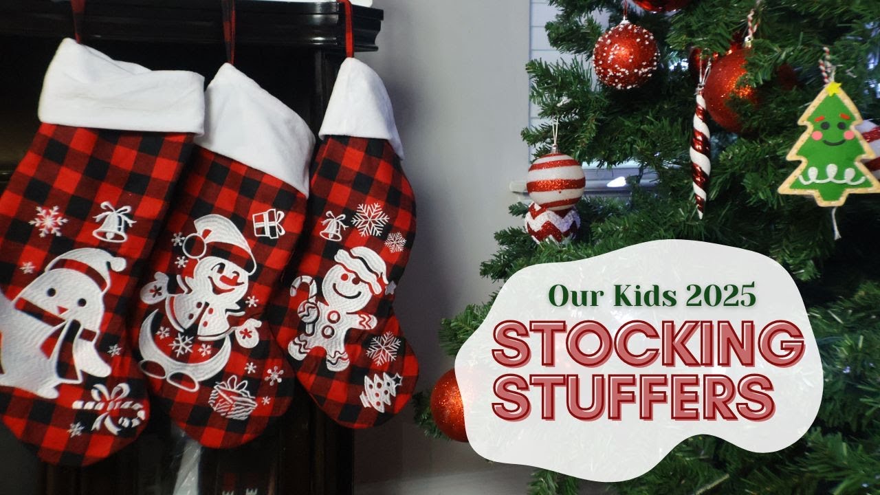 What’s In My Kids’ Stockings 2025 | Christmas Stocking Stuffer Ideas (Ages 5–12)