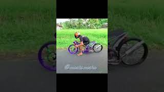 Mio Drag 200cc maski Mosha dragbike dragrace dragraceindonesia