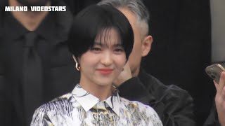 Kim Tae-ri 김태리 @ Milan Fashion Week 22 february 2024 show Prada