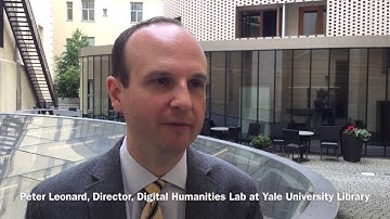 Dr. Peter Leonard on text and data mining at Yale University Library