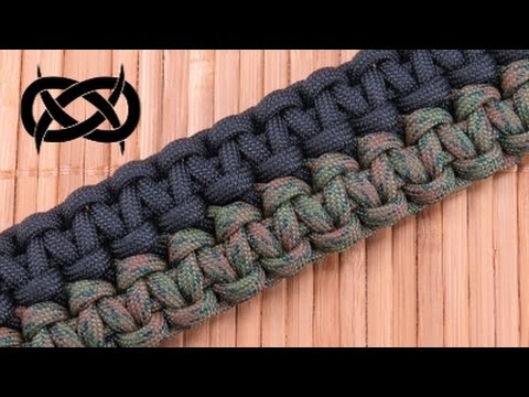 How to make a (King Cobra) Thin Blue Line Paracord Bracelet 