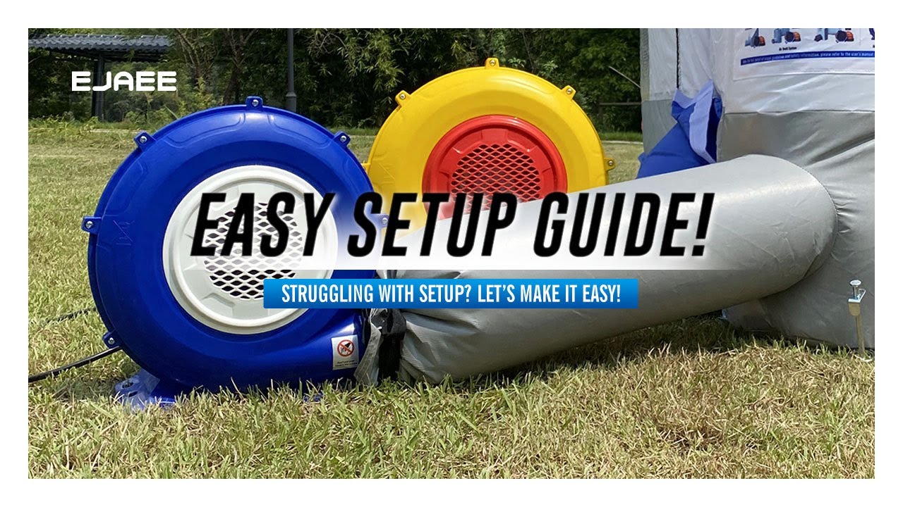 How to Inflate the EJAEE Inflatable Spray Paint Booth: Step-by-Step Guide