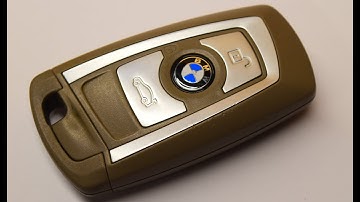BMW Smart Key Fob Battery Replacement - EASY DIY
