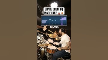 How to EQ a Snare drum! 🥁 #shorts #drums