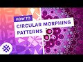 Create mandalas by using the circular metamorphosis effect
