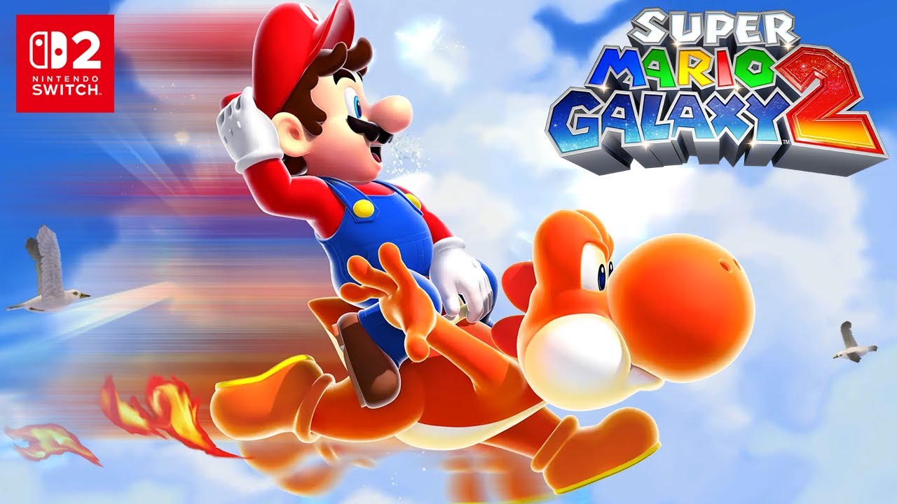 Super Mario Galaxy 2 - World 4 100% (Switch 2 4K)