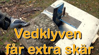 Fixa Extra Kniv Till Vedklyven (fyrskärs vedklyv)