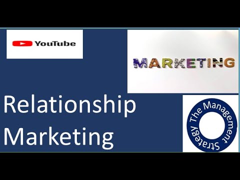 crm customer relationship management คือ  New  Relationship Marketing- Customer Relationship Management