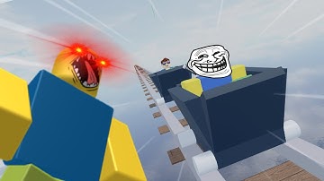 Cart Ride Trolling in Obby Creator (Roblox Obby Creator)