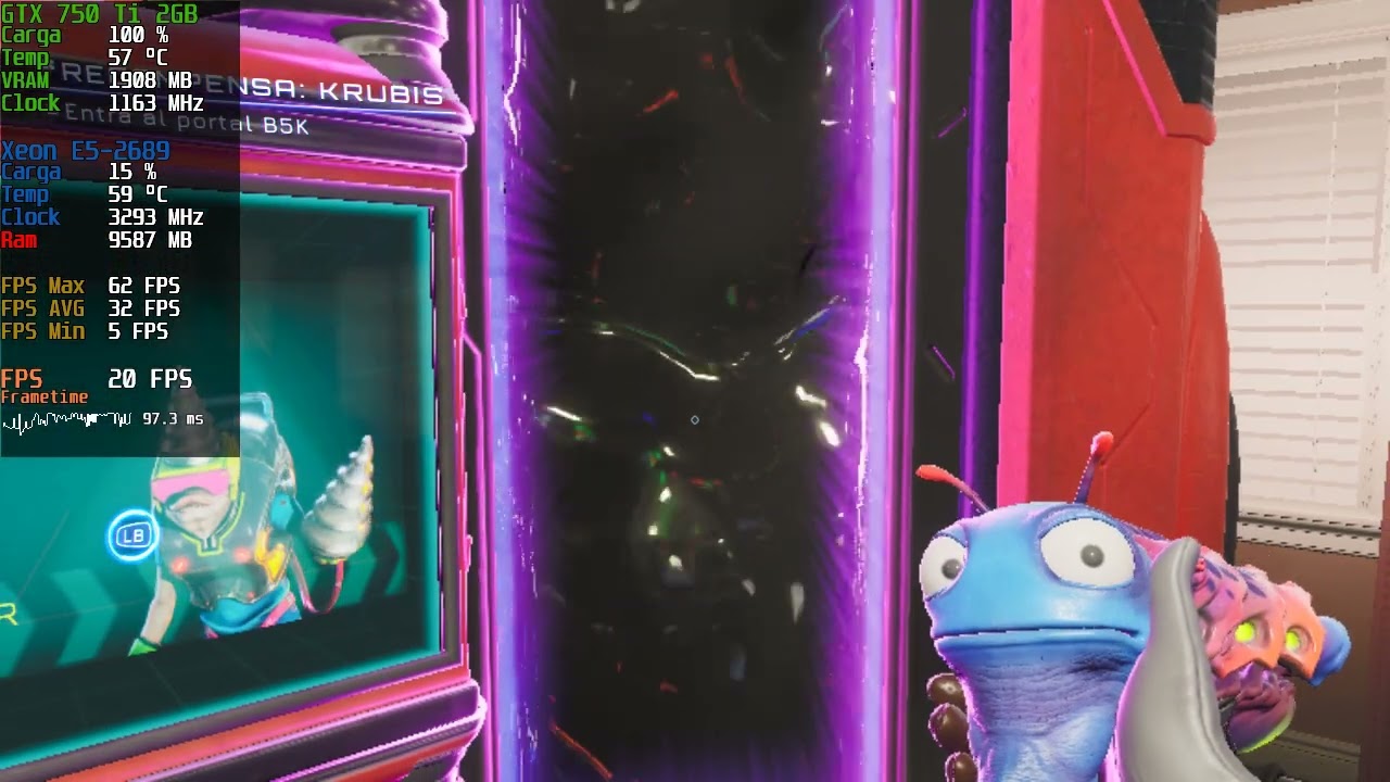 High on Life - Intel Xeon E5-2689 GTX 750 Ti - Juegos Game Pass