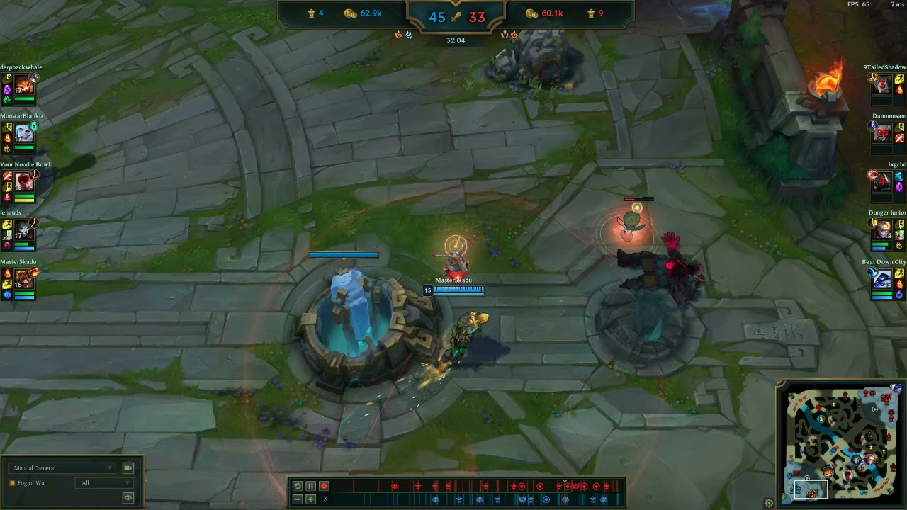 Sion player abuse after death ward glitch