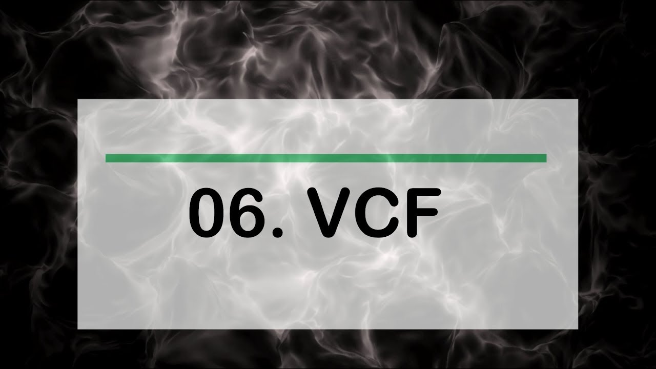 Modular Guide - 06. VCF
