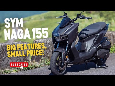 SYM Naga 155: Price, Design, Colors, Specs, Features, Availability