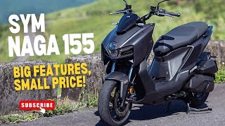 Sym Naga 155 Price, Design, Colors, Specs, Features, Availability