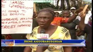 Pensioners protest over non-payment of entitlements spanning 42 months