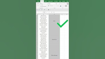 Fill Blank Cells in Excel With Value from Above  | Excel #shorts #excel #exceltips