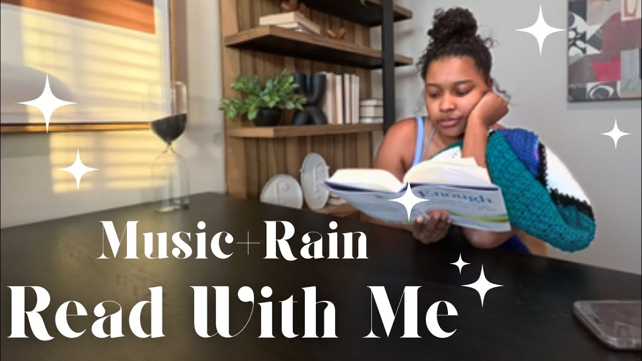 Deep Focus Background Noise & Aesthetic Reading ⏱️ 30 minutes of Rain + Soft R&B 🌧️