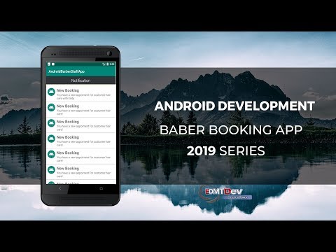 Android Development Tutorial - Barber Booking App part 19 Notification Manager