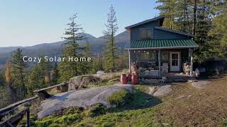 Amazing Location! 10 acres * Sandpoint, Idaho * Majestic water-views * off grid lofted solar cabin screenshot 3