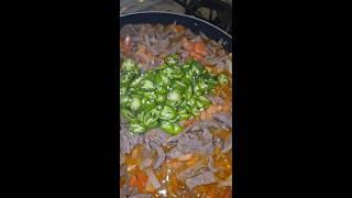 Bistec ala mexicana caldosito#recetas #cocina#comidamexicana