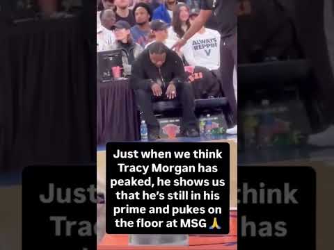 Tracy Morgan Lit at the knicks game 😂 #shorts #memes #funny #fyp #viralvideo