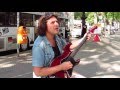 Marcello Calabrese - street guitarist plays"Time"- June 2016 Berlin