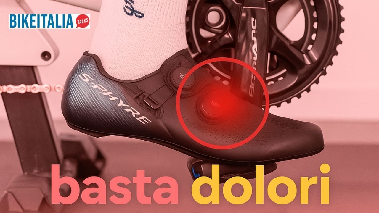 Basta dolori ai piedi in bici