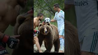 Download Lagu Cr7 and the bear #shorts #cr7 MP3