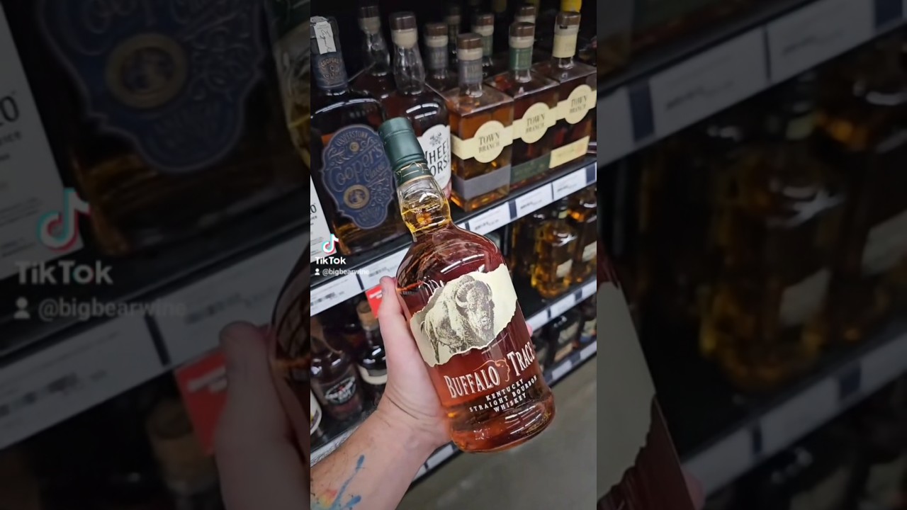 Best value liquor including Buffalo Trace Whiskey as best budget bourbon