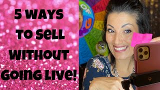 5 ways to sell Paparazzi jewelry without going live!