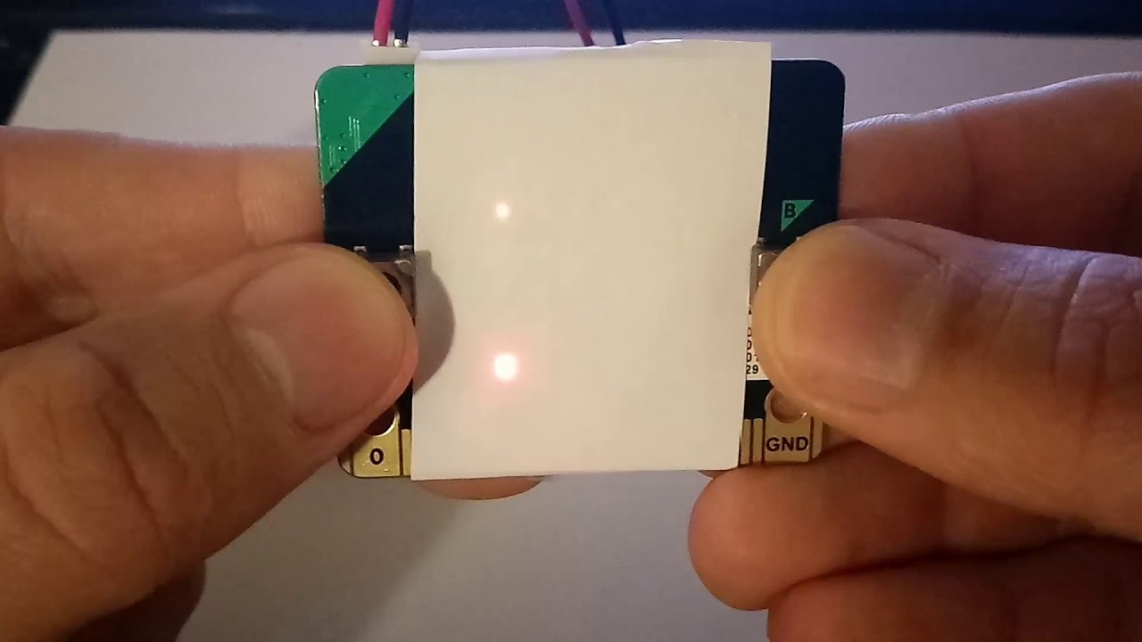 BBC microbit four in a row game - YouTube