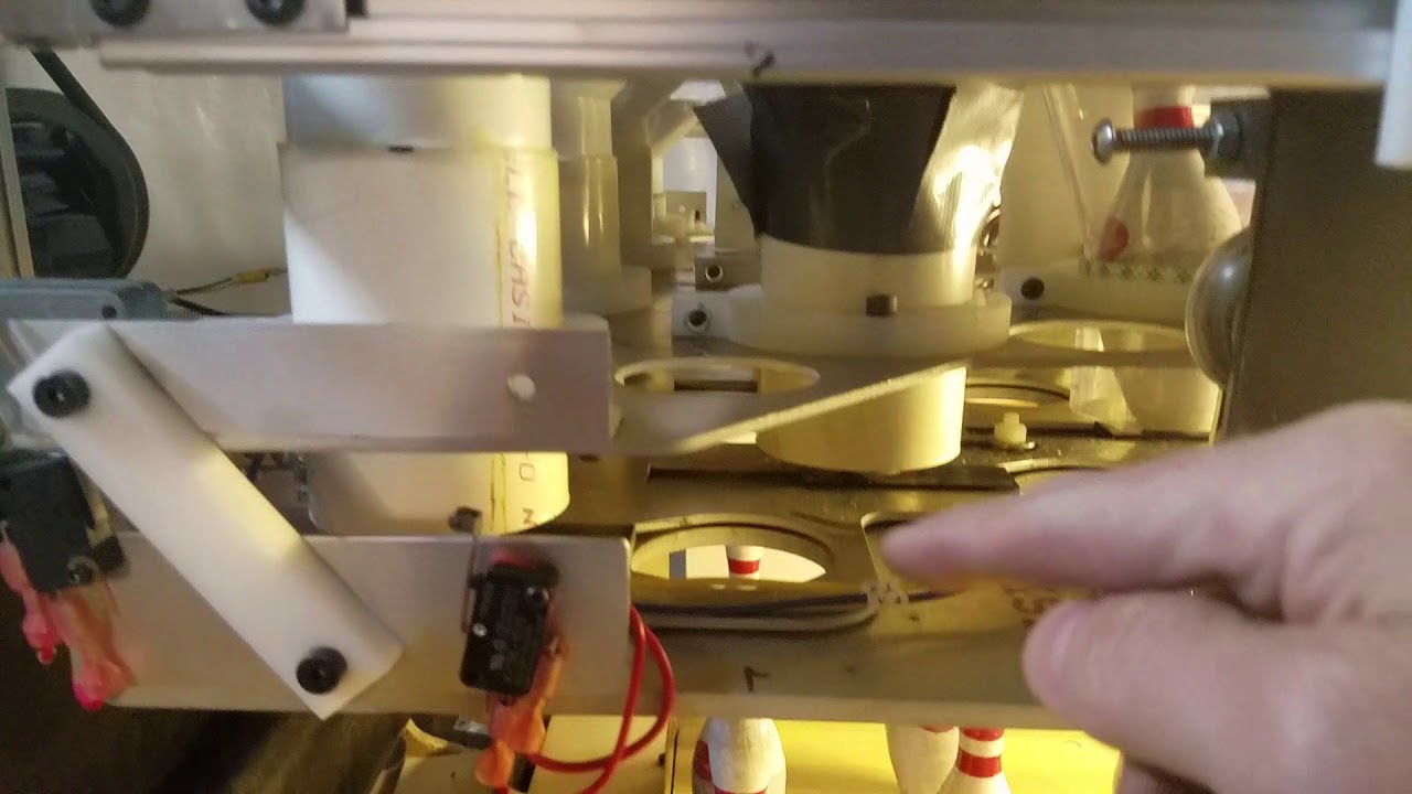 Half scale pinsetter explainedproof of concept design YouTube
