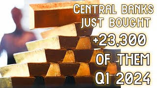 Central Banks Buy Record Gold Bullion Tonnage Q1 2024 by SD Bullion 15,655 views 1 month ago 14 minutes, 8 seconds
