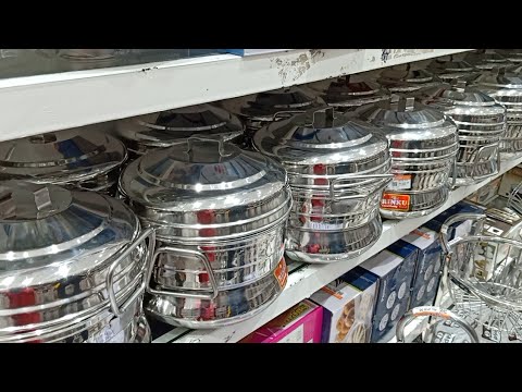 விதவிதமான இட்லி பாத்திரம் விலையுடன்/Multi purpose kitchen stainless ...