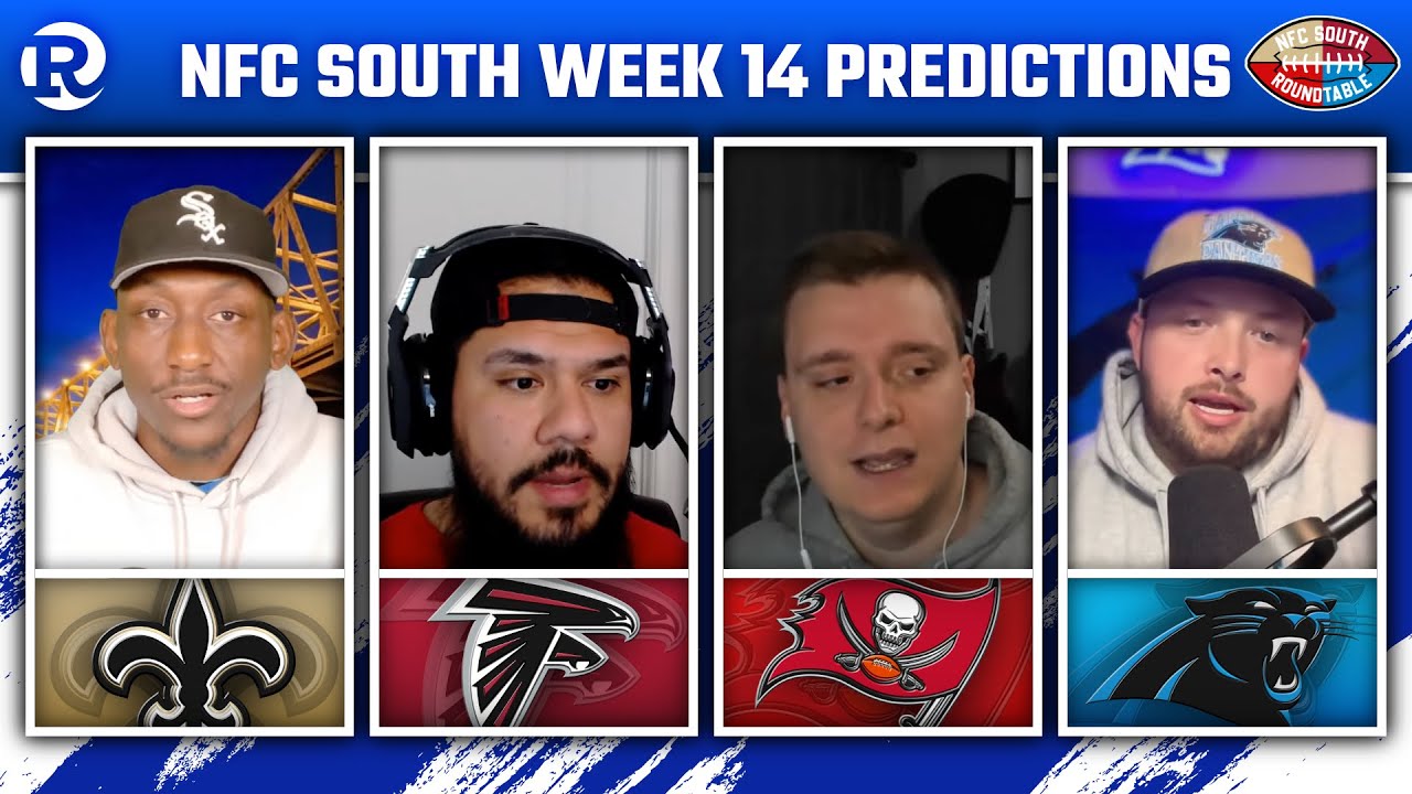 NFC South Roundtable: 🏈 BOLD Week 14 Preview & Game Predictions 🔥