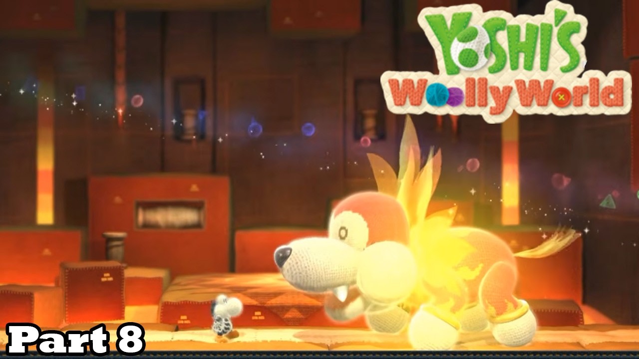 Слим играет в Yoshi's Woolly World - Часть 8