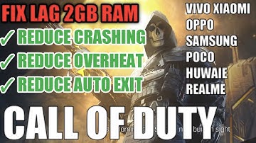 FIX LAG CODM | CONFIG 2GB RAM | SMOOTH GAMEPLAY BR MP