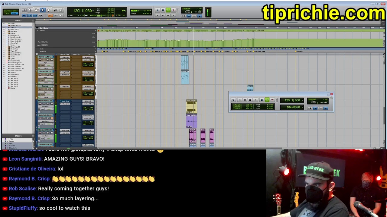 Two Idiots Attempt To Record A Yes Song On A Live Stream
