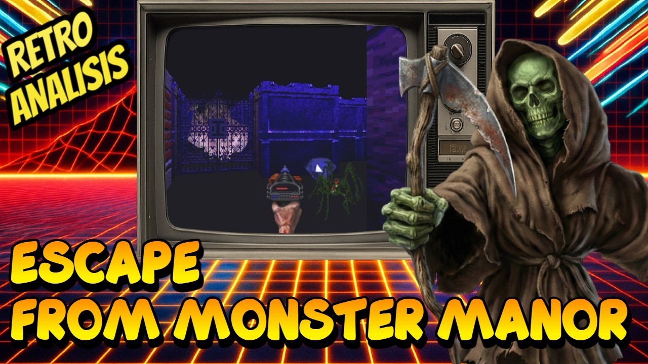 👻 Retro Análisis de ESCAPE FROM MONSTER MANOR para 3DO en menos