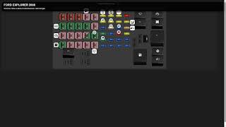 Fuse box location and diagram: ford explorer 2008 - Schema fusibili