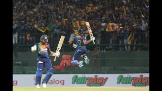 Sri Lanka needed 59 runs off the final 3 overs.. and then this happened!