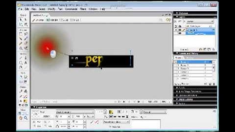 Macromedia Firework how to make disappears text by pepen   www Y Vip Info